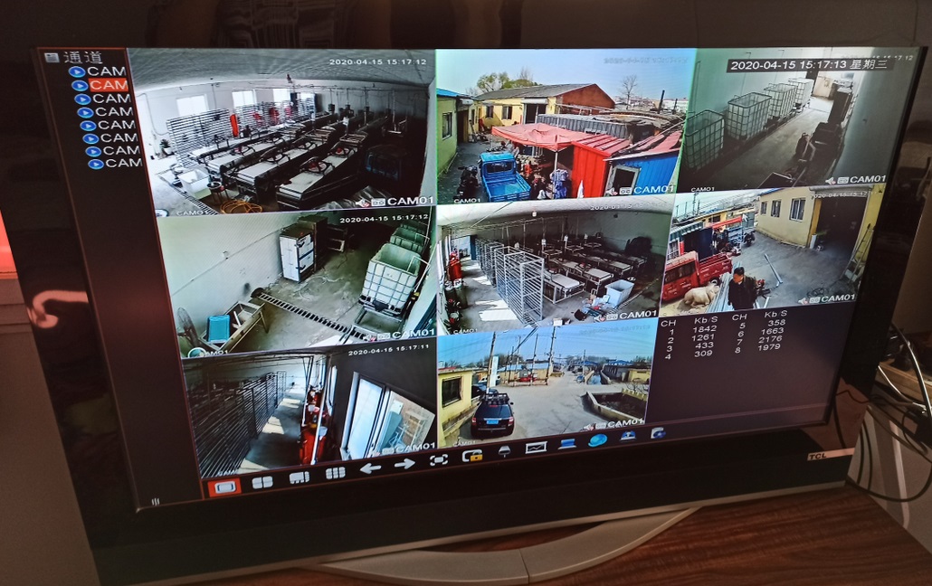 面皮厂房监控安装